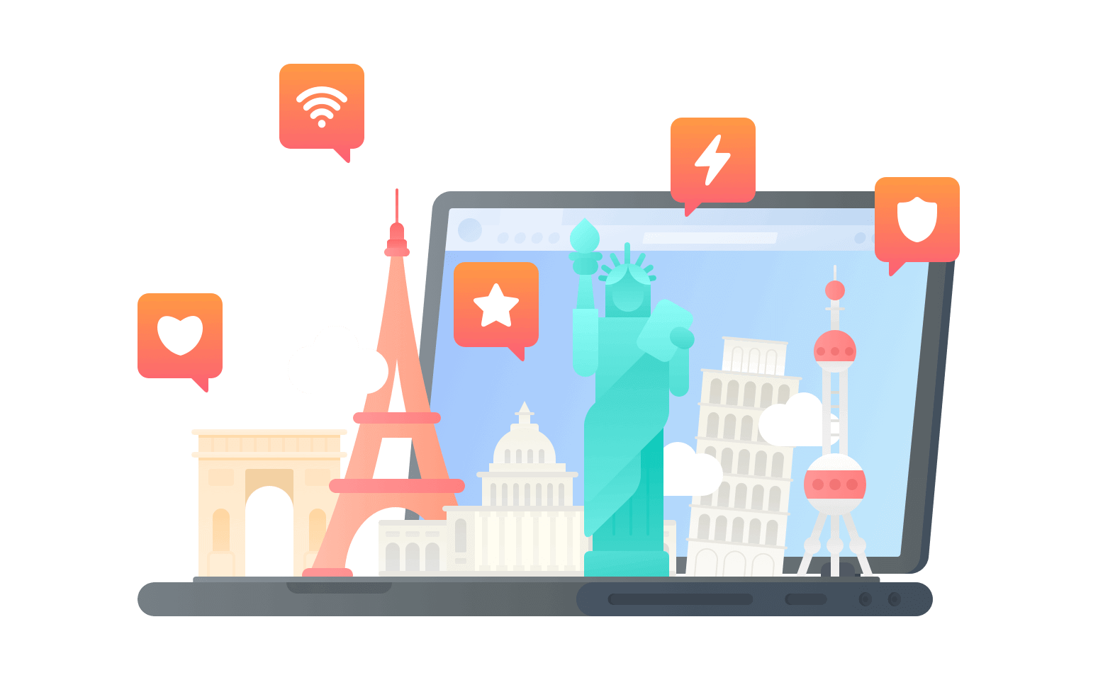 在法国南部地区连接到中国vpn - 亮讯